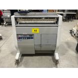 MOBIUS M108S COMMERCIAL CANNABIS TRIMMING MACHINE, S/N 000000155 (MISSING (1) TUMBLER, RUBBER