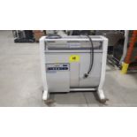 MOBIUS M108S COMMERCIAL CANNABIS TRIMMING MACHINE, S/N 000000091 (MISSING RUBBER SEAL, (2) BED