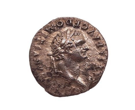 Roman Empire. Domitian, 61-96 AD. AR Denarius. Rome mint.