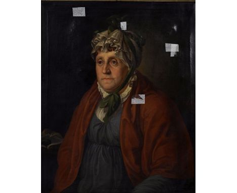 Unbekannt, um 1800Bildnis Augusta Magdalena von Knoch (1747-1815) Öl auf Leinwand. bez.u.li.: "M.Müller 1816 nach F. Matthäi"