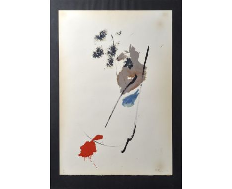 Miotte, Jean. 1926 Paris - 2016 PignansO.T. Abstrakte Komposition. Farblithographie, sign., num. Ex. 2/ 60. Randgebräunt. 87 