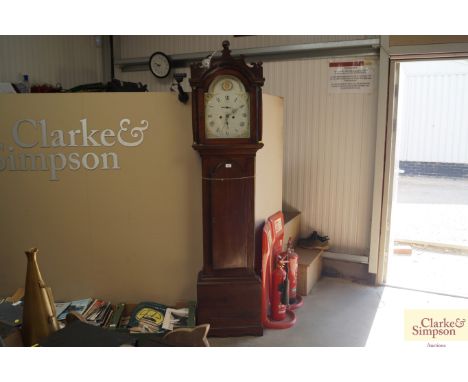 A Harris of Canterbury longcase clock