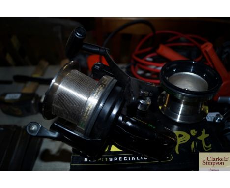 A Giant Big Pit reel with extra spool