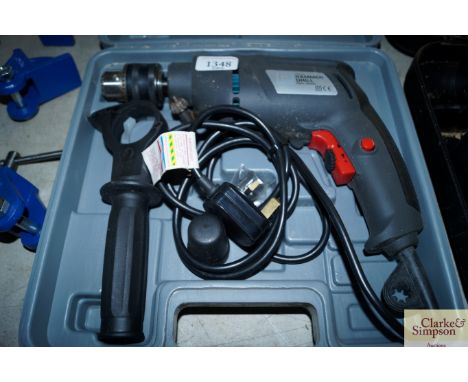 A Performance hammer drill in case