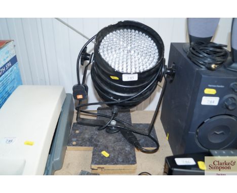 A disco light