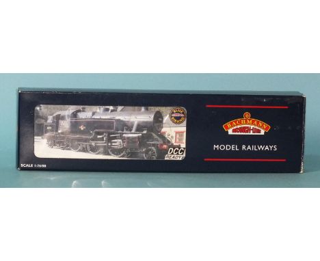 Bachmann OO Gauge, 32-876 Fairburn 2-6-4 BR black tank engine RN42096, boxed.