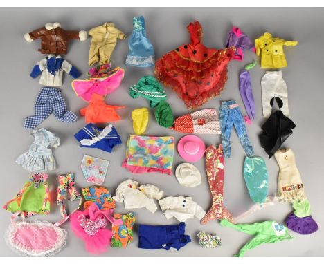 A Collection of Barbie and Sindy Fashion Clothes 