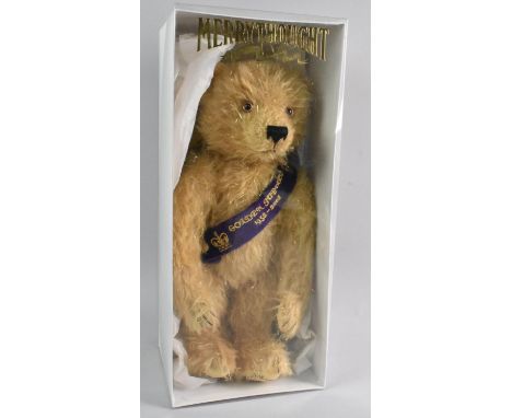 A Boxed Merrythought Golden Jubilee Mohair Bear 'Crowning Glory' No 437 