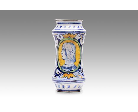 20th century | height: 25 cm | region: Caltagirone (Sicily) | country: Italy | condition: good | provenance: private pharmacy