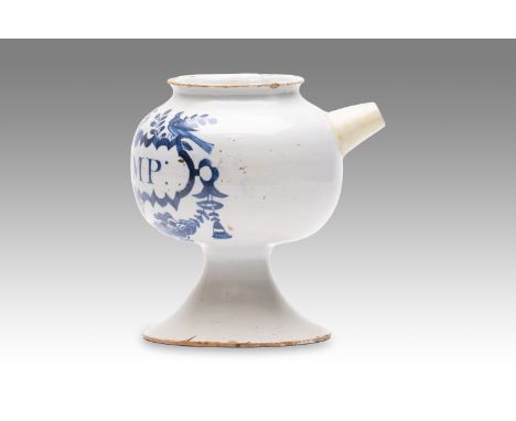 18th century | height: 17 cm | region: Delft | country: Holland | condition: restored | provenance: private pharmacy museum |