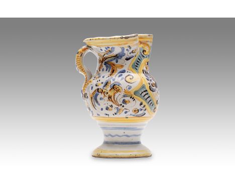 17th century | height: 22 cm | region: Deruta | country: Italy | condition: good | provenance: private pharmacy museum | Alba
