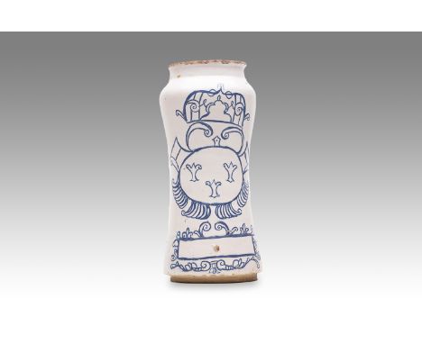 18th century | height: 26 cm | region: Talavera | country: Spain | condition: good | provenance: private pharmacy museum | Al