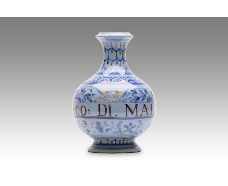 17th century | height: 21 cm | region: Faenza | country: Italy | condition: good | provenance: private pharmacy museum | Alba