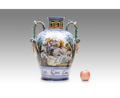 20th century | height: 46 cm | region: Castelli | country: Italy | condition: good | provenance: private pharmacy museum | Al