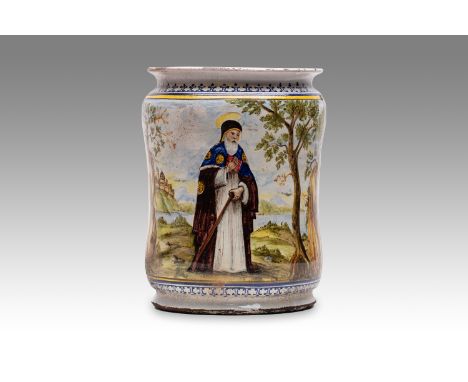 20th century | height: 29 cm | region: Castelli | country: Italy | condition: good | provenance: private pharmacy museum | Al