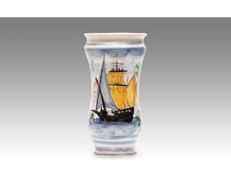 19th century | height: 23 cm | region: Vietri sul Mare | country: Italy | condition: restored | provenance: private pharmacy 