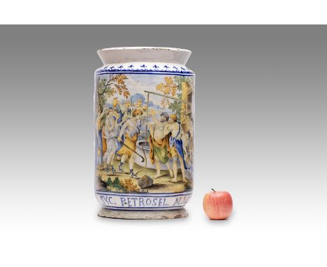 20th century | height: 42 cm | region: Castelli | country: Italy | condition: good | provenance: private pharmacy museum | Al