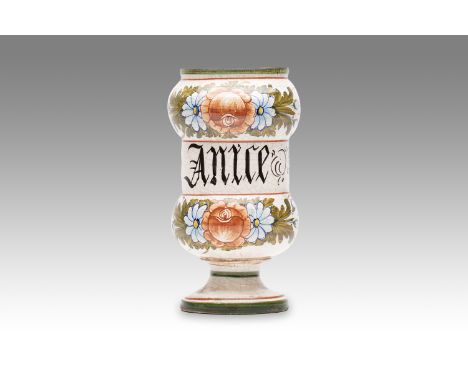 20th century | height: 21 cm | region: Bassano | country: Italy | condition: good | provenance: private pharmacy museum | Alb