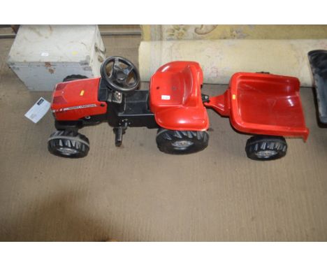 A child's Massey Furgeson tractor