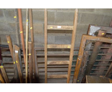 A small pine ladder 