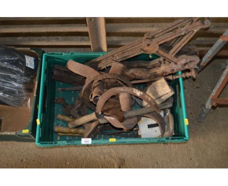 A box of various tools 