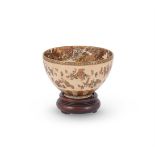A Satsuma bowl by Yabu Meizan