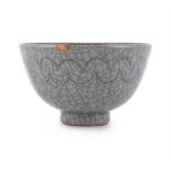A Korean crackled-glazed bowl