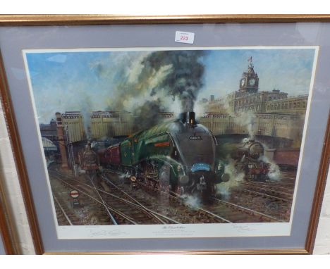 Terence Cuneo:  limited edition print, The Elizabethan, signed in pencil, framed