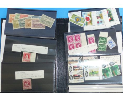 New Guinea:  Air Mail issues to 1s, M/M; a selection of other groups
