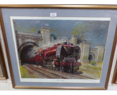 Terence Cuneo:  limited edition print, City of London, signed in pencil, framed