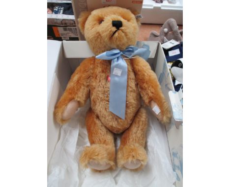 A Steiff modern boxed original Teddy Bear with growl, 17"