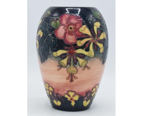 Moorcroft Oberon baluster vase, 18cm tall, first quality.  In good condition with no obvious damage or restoration.