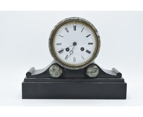 Vintage French Art-Deco mantle clock, made by Japy Fills, untested.  