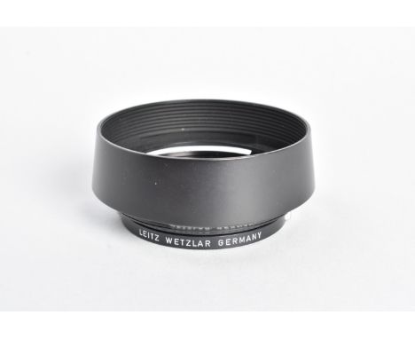 A rare Leitz Noctilux 50mm f/1.2 Lens Hood,  serial no. 12503, incorrectly factory-engraved '1:1 2/50', VG-E