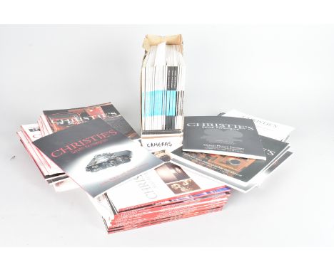Christie's Camera and Photographic Auction Catalogues 1998-2001, ex-staff copies, a few with hand written stickers on the fro