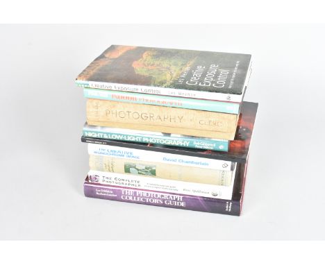 Camera Technique Books, titles include Indoor Photography, Night &amp; Low-Light Photography, Creative Exposure Control, Came