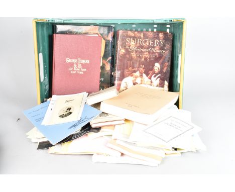 Scientific Instruments Literature, a very large quantity of books, pamphlets, catalogues, learned papers, some photocopied, c