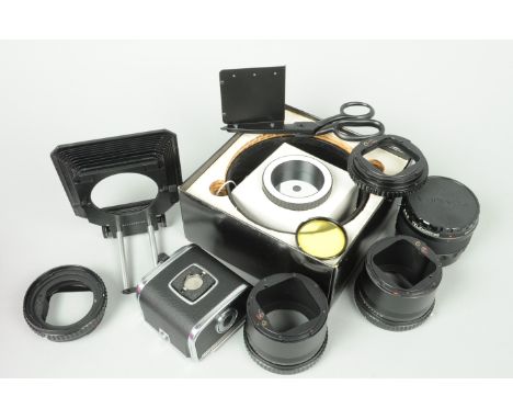 Hasselblad Accessories, including a 40185 Linear Mirror Unit, the unit enables a degree of parallel plane alignment better th