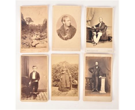 Cartes de Visite,  portraits, including Stuart &amp; Co, Melbourne, Australia (1), 'Tommy Gate Junior' with hoop (1), Wothlyt