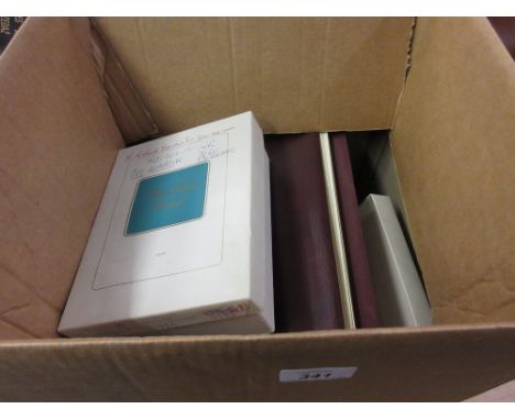 Box Containing a collection of various GB stamps including UPU First Day Cover stamp booklets, packet of pounds £1.41 to £1.6