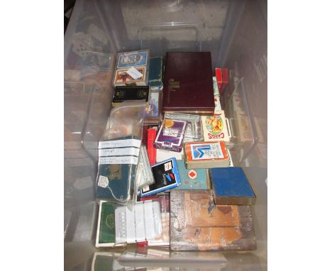 Large quantity of assorted playing cards