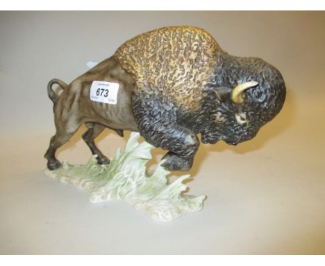 Large Goebel figure of an American bison