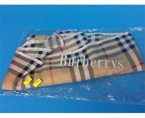 A Burberry scarf