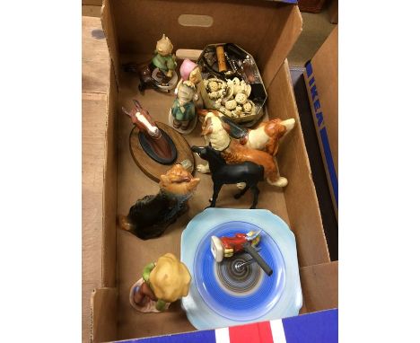 Assorted Beswick, Hummel figures etc.