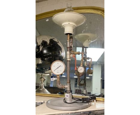CONVERTED STEAMPUNK LAMP A/F