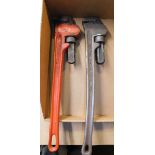 (2) 24" Pipe Wrenches