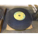 (9) 12" Diameter Abrasive Cut Off Wheels