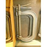 (2) Wilton 408 C-Clamps