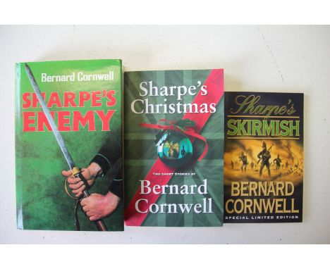 CORNWELL (B), SHARPE'S ENEMY, first edition, un-clipped d.j, Collins, 1984; SHARPE'S SKIRMISH, scares soft back first edition