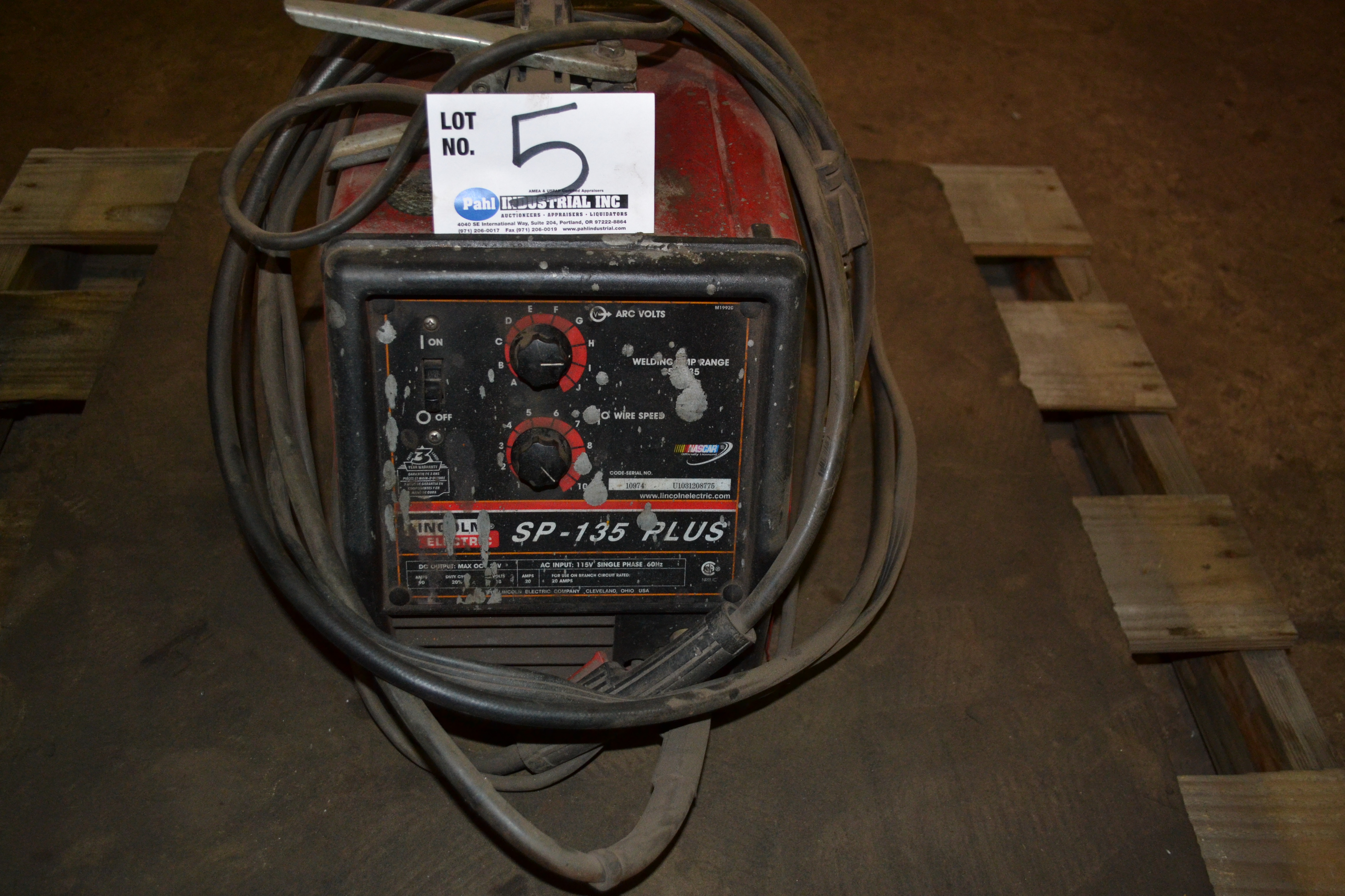 Lincoln SP135 Plus Wire Feed Welder